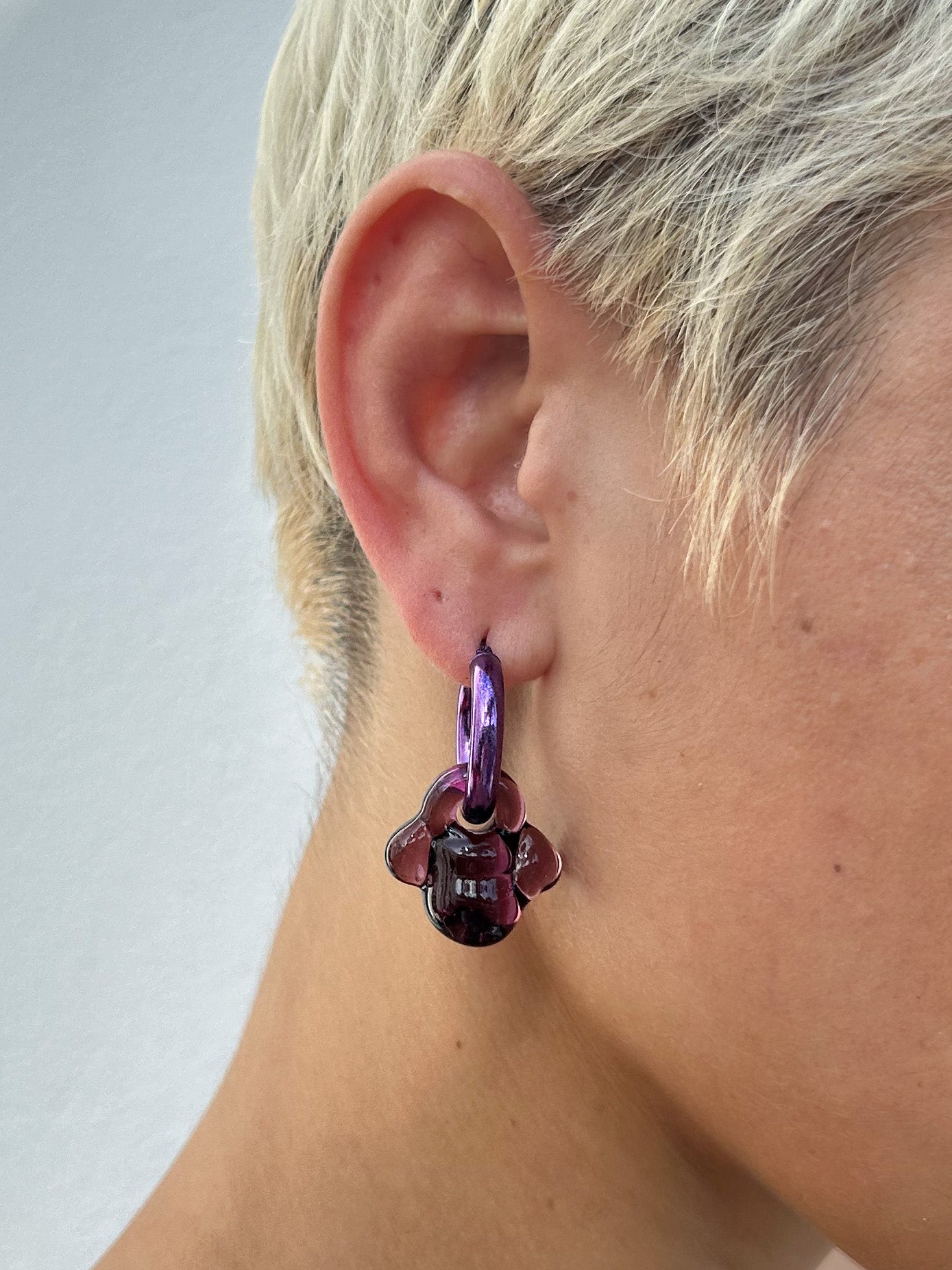 Big Serving Hoops - Purple