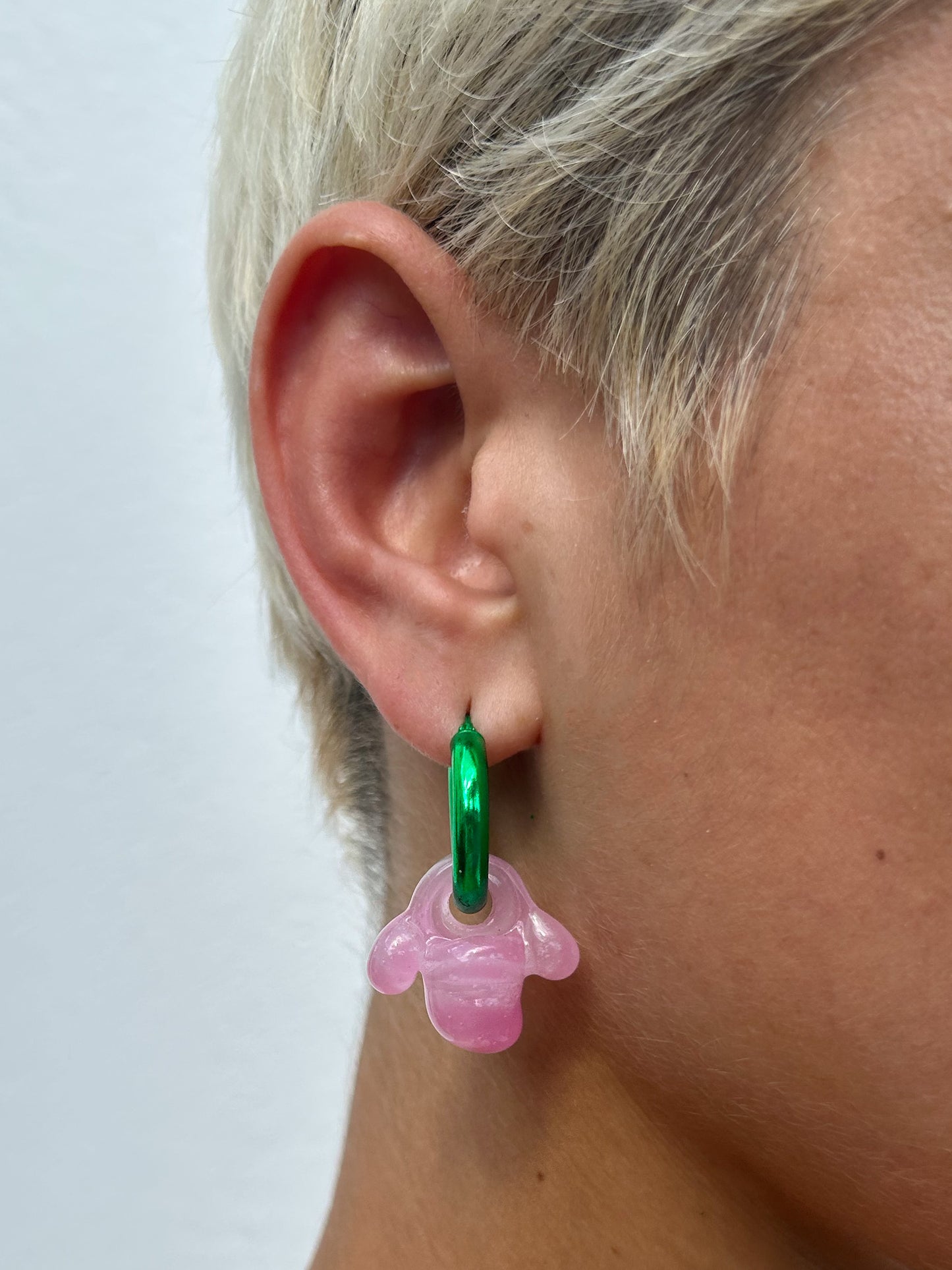 Big Serving Hoops - Green